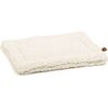Designed by Lotte Benchkussen Ligra - Hond - Creme - 49x36x3 cm | Voor in de bench