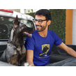 T-shirt Unisex Blauw - K9 Securitydogs | Shirts
