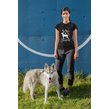 T-shirt Dames - My dog is my doorbell | Shirts