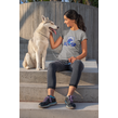 T-shirt Dames Grijs - K9 Securitydogs | Shirts