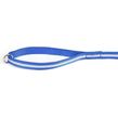 IDC® nylon lijn - met handvat - 14 mm x 1,2 m - Blauw | Hondenriemen
