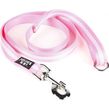 IDC® nylon lijn - met handvat en o-ring - 19 mm x 1 m - Roze | Hondenriemen