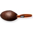 BODO honden bijtrol rugbybal - Leer - 16x10cm | Bijtrollen en kussens