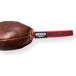 BODO honden bijtrol rugbybal - Leer - 16x10cm | Bijtrollen en kussens