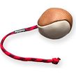 BODO bijtbal - Leer - 10cm - Met koord of handvat | Bijtrollen en kussens