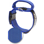 Halsband Met Beveiligingssluiting - Blauw - 50mm x 47-67cm | Halsbanden