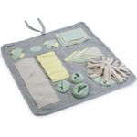 Beeztees Puppy Doeka Snuffelmat - Hondenspeelgoed - Grijs - 50x45 cm | Puppy speelgoed