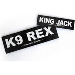 Julius K9 Eigen Naam Label Per Stuk | Tekstlabels