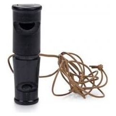 Beeztees - Hondenfluitje - 2 Tonen - klein | Clickers en fluitjes