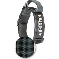 Halsband Met Beveiligingssluiting - Zwart - 40mm x 38-53cm | Halsbanden