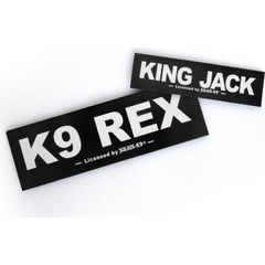 Julius K9 Eigen Naam Label Per Stuk | Tekstlabels