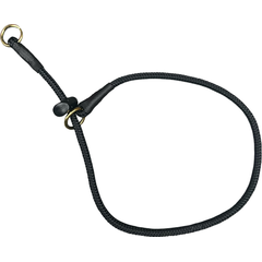 Correctiehalsband met stop - Messing ringen