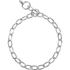 Correctieketting korte ovale schakel - RVS - 3mm x 45cm
