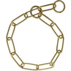 Correctieketting lange ovale schakel - Messing