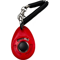 Training clicker hond - Rood - 6,3 x 4,5 cm | Appèl - gehoorzaamheid