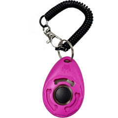 Training clicker hond - Roze - 6,3 x 4,5 cm | Appèl - gehoorzaamheid
