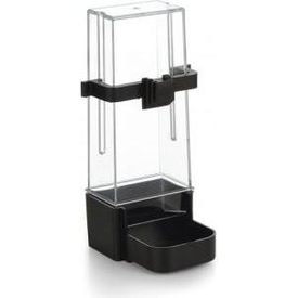 Beeztees Voeder-en Drinkfontein Parkiet - Vogel - Zwart | VOER- EN DRINKBAKKEN