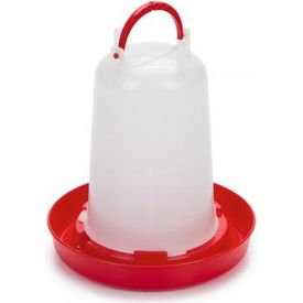 Drinktoren - Vogel - Plastic - Wit - 1,5L | VOER- EN DRINKBAKKEN