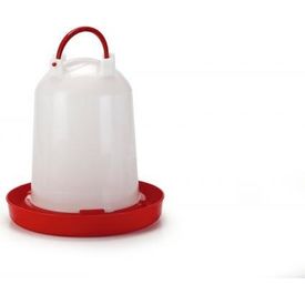 Drinktoren - Vogel - Plastic - Wit - 6L | VOER- EN DRINKBAKKEN