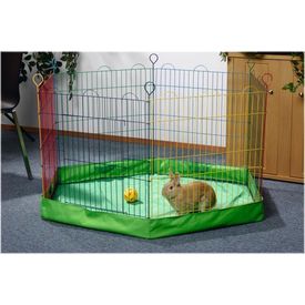 Beeztees Bodem - Knaagdierenren - 105x105x10 cm | Rennen