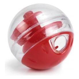 Beeztees Twirly Snackbal - Kattenspeelgoed - Rood - 5,5 cm | SPEELGOED