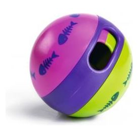 Beeztees Catrino Snackbal - Kattenspeelgoed - Plastic - 6 cm | SPEELGOED