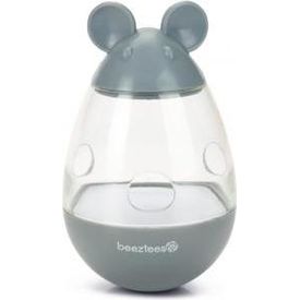 Beeztees Tuimelaar Mousie - Kattenspeelgoed - Grijs - 5,5x5,5x9 cm | SPEELGOED