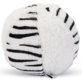 Beeztees Beasty Bal - Hondenspeelgoed - Wit/Zwart- 11x11x11 cm | Ballen