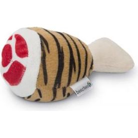 Beeztees Drumstick Tijger - Hondenspeelgoed - Klein - 12,5 cm | Knuffels