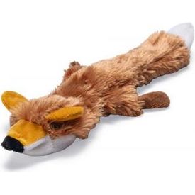 Beeztees Flatino Vos - Hondenspeelgoed - Bruin - 30 cm | Knuffels
