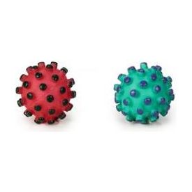 Beeztees Stekelbal - Hondenspeelgoed - Vinyl - Klein - 6 cm | Ballen