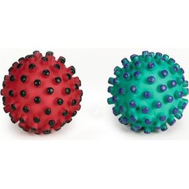 Beeztees Stekelbal - Hondenspeelgoed - Vinyl - Groot - 13 cm | Ballen