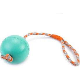 Beeztees Bal No3+Koord - Hondenspeelgoed - Mint - 30 cm | Ballen