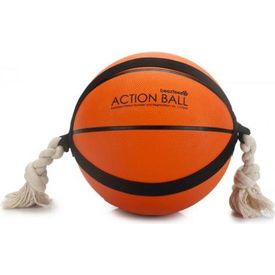 Beeztees Action Basketbal - Hondenspeelgoed - Oranje - 24 cm | Ballen