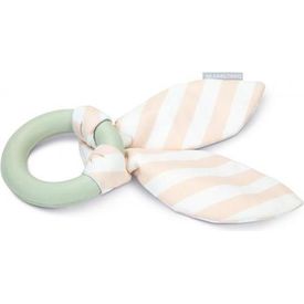 Beeztees Puppy Tjuwa Kauwring - Hondenspeelgoed - Grijs - 8,5 cm | Puppy speelgoed