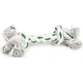 Beeztees - Flostouw - Wit/Mintgroen - Ca. 125 gram | Flostouw