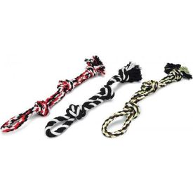 Beeztees Bino - Flostouw - 3 Knopen - 50 cm | Flostouw