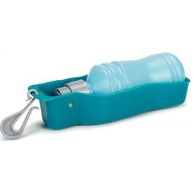 Beeztees - Drinkfles Hond - Draagbaar - Incl. Riem - 24,5x6,5x6,5 cm - 250 ml | Water- voederbakken en drinkflessen