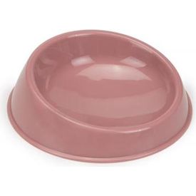 Beeztees Bikkie - Kattenvoerbak - Plastic - Roze - 19x19x5,5 - 250 ml | Voer & Drinkbakken