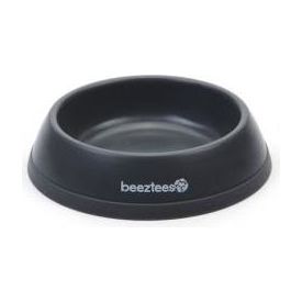 Beeztees - Kattenvoerbak - Plastic - Antraciet - 14,5x14,5x3,5 cm - 200 ml | Voer & Drinkbakken