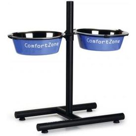 Beeztees H-Standaard Comfort - Dinerset Hond - 25 cm | Voederstandaard en containers