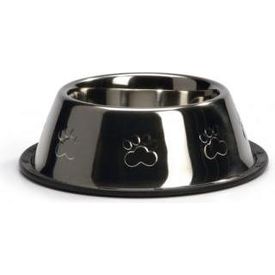 Beeztees Steeldish - Hondenvoerbak - Antislip - Met print - 0,9L | Water- voederbakken en drinkflessen