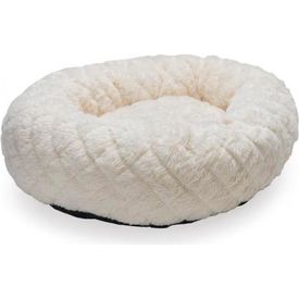 Beeztees Levisa - Kattenmand - Pluche - Beige - 43x43x13 cm | Manden