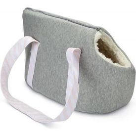 Beeztees Puppy Wolly - Hondendraagtas - Grijs - 45x24x26 cm | Draagtassen