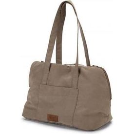 Designed by Lotte Bundu - Draagtas Hond - Beige - 40x20x28 cm | Draagtassen