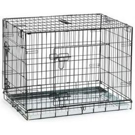 Beeztees - Hondenbench - 2 Deurs - Zwart - 78x55x61 cm | Benches