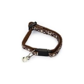 Beeztees Mystic - Kittenhalsband - Nylon - Bruin - 23x0,8x0,2 cm | Halsbanden