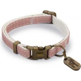 Designed by Lotte Virante - Kattenhalsband - Lichtroze - 30x1x0,2 cm | Halsbanden