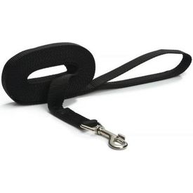 Beeztees Weblijn - Nylon - Zwart - 10M | Hondenriemen