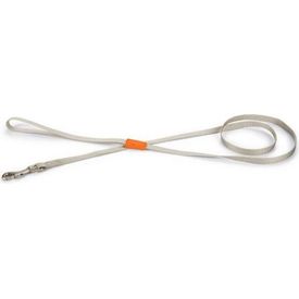 Beeztees Uni - Hondenriem - Lichtgrijs - 120 cm x 10 mm | Hondenriemen